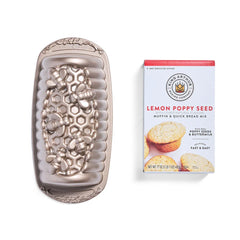 Lemon Poppy Seed Quick Bread & Honey Hive Loaf